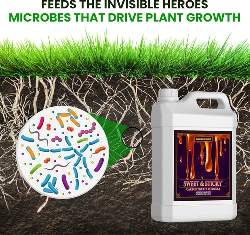 Miniatura 9 de Humboldts Secret Sweet & Sticky - Fuente de energía con carbohidratos y sacáridos - Mejora el aroma y el sabor de las plantas - Tierra para macetas