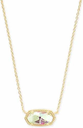 Miniatura 74 de Kendra Scott - Collar Elisa con dije para mujer, joyería de moda, chapado en oro de 14 quilates