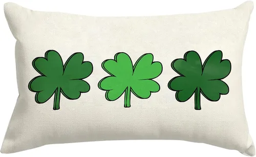 Miniatura 10 de GOOESING Fundas de almohada de Pascua de 12 x 20 pulgadas, funda de cojín de lino para sofá, decoración del hogar