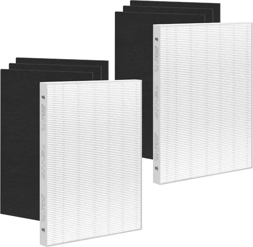 Juego de filtros compatibles con Fellowes AeraMax 300 Filtro de repuesto para purificador de aire Aera-Max 290 DX95 AP-300PH HF-300, Parte #