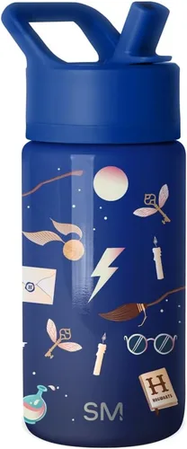 Miniatura 43 de Simple Modern - Botella de agua para niños Summit con tapa con pajilla Taza de acero inoxidable aislada de 14 onzas de Marvel Spider Man