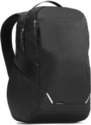 STM Myth - Mochila de 28 L, duradera y elegante para hombres y mujeres, con bolsillos, se adapta a portátiles de 15 pulgadas y MacBook Pro de 16