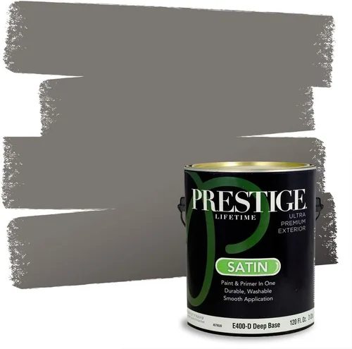 Miniatura 78 de PRESTIGE Paints - Pintura interior e imprimación en uno, 1 galón, cáscara de huevo, pimienta envejecida