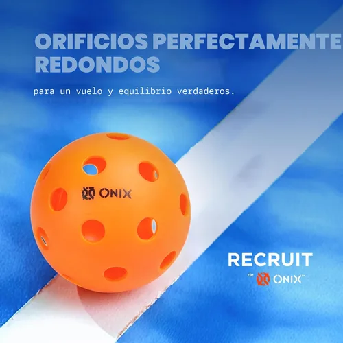 Miniatura 5 de Onix Recruit - Bolas de Pickleball listas para jugar en interiores con diseño de soldadura superior