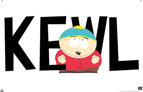 Miniatura 4 de Trends International South Park Cartman Kewl - Póster de pared, 22.37 x 34.00 pulgadas, paquete de póster premium y alfiler