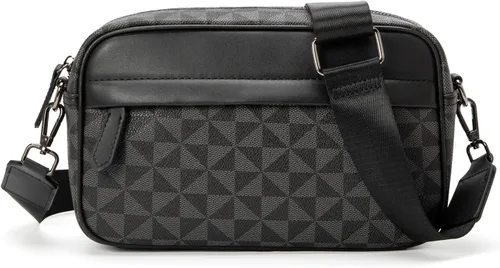 Bolso cruzado para hombre, bolso de hombro para hombre para ir al trabajo, bolso de viaje Bolso de trabajo para hombre pequeño