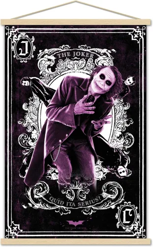 Miniatura 16 de Trends International Póster de pared de DC Comics Movie - The Dark Knight - The Joker Playing Card - Póster de pared, 14.725 x 22.375 pulgadas