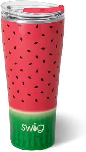 Miniatura 34 de Swig Life - Vaso aislante de 22 onzas, vaso de viaje para café con tapa, taza de café para viaje compatible con portavasos, de acero inoxidable