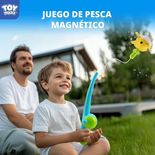 Miniatura 2 de TOY Life Juguetes de baño para niños de 1 a 3 años, juego de pesca magnético con juguetes de baño de cuerda libres de moho para niños pequeños de 1