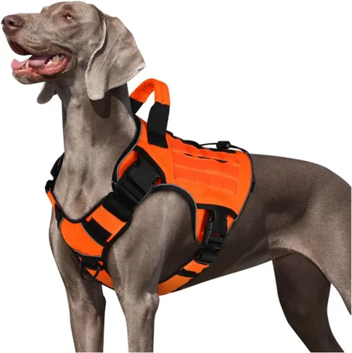 AntiEscape Dog Harness for Large Breeds Padding Reflective Adjusting Chest Strap Pet Walking Gear for Outdoor Activity Dog Harness with Ergonomic