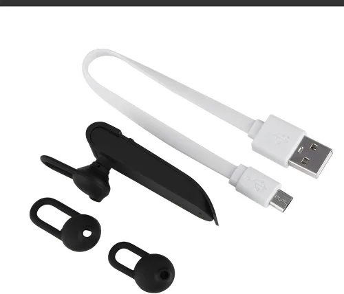 Miniatura 2 de Traductor de varios idiomas Bluetooth Auricular portátil de negocios 16 idiomas Traducción auricular - Negro