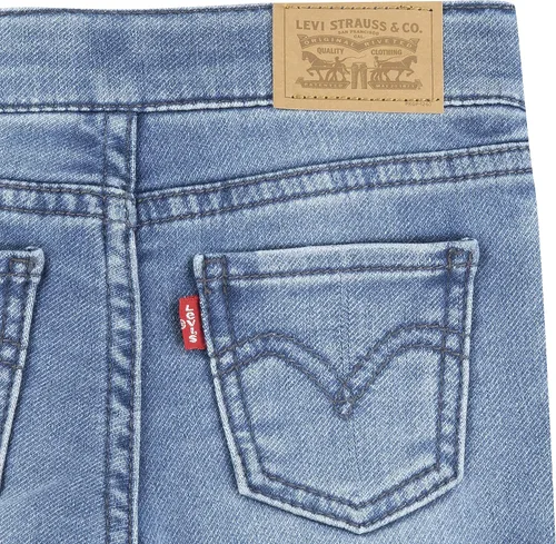 Miniatura 5 de Levi's Pantalones cortos de mezclilla para niña
