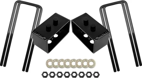 Miniatura 12 de SCITOO Kit de elevación de nivelación trasera de 1 pulgada para Ford 2008-2020 Espaciador de puntal de elevación de 1 pulgada compatible con bloques