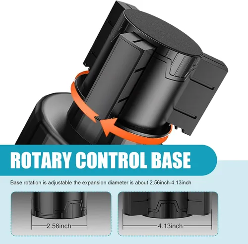 Miniatura 4 de Extensor de portavasos de automóvil, extensor de soporte para bebidas con base extensible, adaptador multifunción giratorio de 360 grados