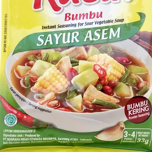 Miniatura 4 de Indofood Racik Sayur Asem Curry, 1.16 onzas (paquete de 24)