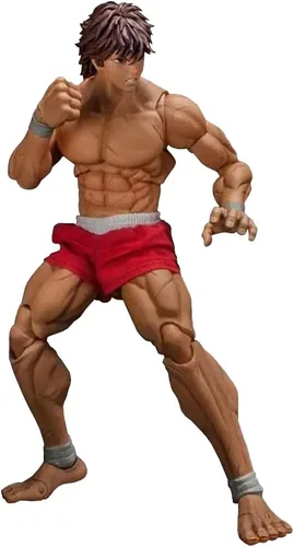 Miniatura 8 de Figuras de anime Hanma Yujiro/Hanma Jack Figura de acción de PVC, 8.7 in, colección de estatua de anime, adornos de escritorio