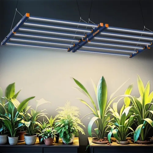 Miniatura 8 de ECOHOM Luz LED de crecimiento de 720 W, cadena de margarita regulable de espectro completo, estilo barra profesional para tienda de cultivo de 5 x 5