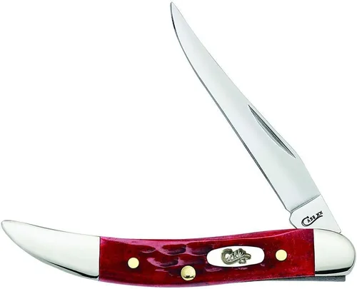 Miniatura 9 de Case XX WR Navaja de bolsillo pequeña Texas Toothpick Blanca con estrellas y rayas sintéticas, artículo #39912 (410096 SS) 7.6 cm cerrada, fabricada