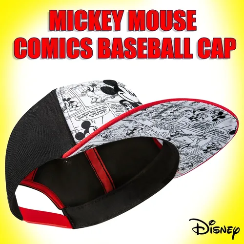 Miniatura 2 de Disney Gorra de béisbol de Mickey Mouse Comics tallas para jóvenes y adultos ajustable 100 algodón