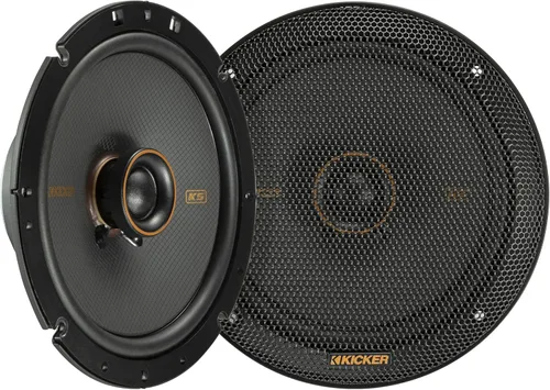 Miniatura 16 de Par de altavoces coaxiales KICKER 51KSC404 KS-Series de 4 pulgadas con tweeters de 1.27 cm, 4 ohmios