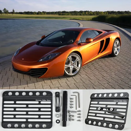 Miniatura 2 de Para 12-up McLaren 12 C con PDC Frente remolque Gancho License Plate w/Extension Bracket