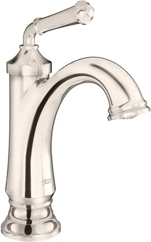 American Standard 7052107.013, Delancey Grifo de baño de un solo orificio con manija 1.2 GPM, níquel pulido