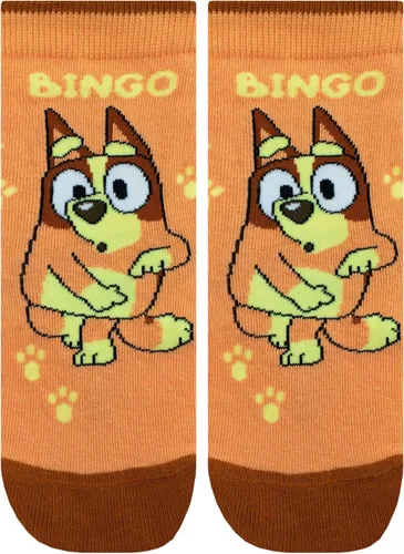 Miniatura 4 de Bluey Paquete de 3 calcetines unisex para niños o niñas