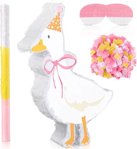 Miniatura 10 de Piñata de pez océano bajo el mar Piñata de pesca para decoración de fiesta de cumpleaños con palo de murciélago y confeti para pesca, pescadores