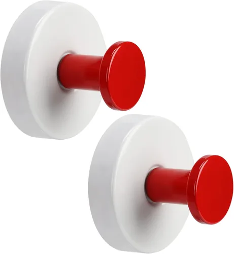 Miniatura 15 de Ganchos de ventosa para ducha sin taladro, ganchos de baño para toallas, batas, esponja vegetal montables en paredes de baño, cocina, vidrio, Negro