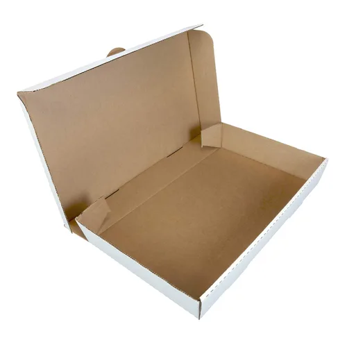 AmerCareRoyal - Caja de catering corrugado completa, contenedor apilable seguro para entrega de alimentos, cajas de cartón para panadería, 21 x 13 x