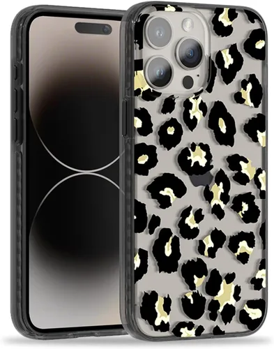 Miniatura 25 de SCORPIFY Funda para iPhone 15 Pro Max con diseño floral de Nemophila azul, bonita funda transparente para teléfono para mujeres y niñas