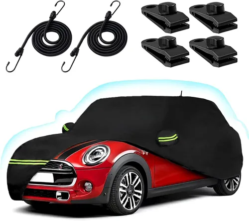 Miniatura 16 de Fundas de automóvil para Volkswagen New Beetle 1998-2025 de 2 puertas, impermeable para todo tipo de clima, cubierta completa de automóvil 210T