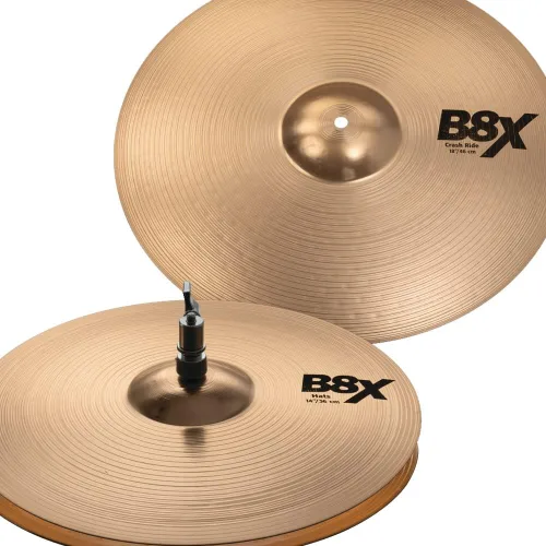 Miniatura 4 de Sabian Paquete variado de platillo, bronce, pulgadas (45002X)