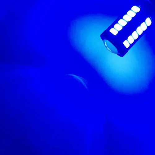 Miniatura 6 de Bombillas LED antiniebla H11 H8, color azul, superbrillantes 33-SMD, repuesto para automóvil, camión, luz diurna, luz antiniebla DRL de 12 V, 2