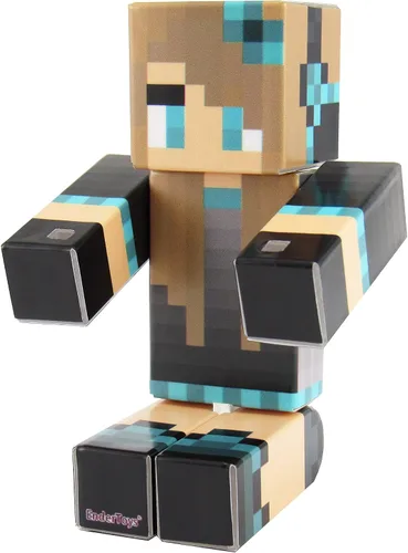 Miniatura 4 de EnderToys - Figura de acción de niña dragón azul marino 14-Gris