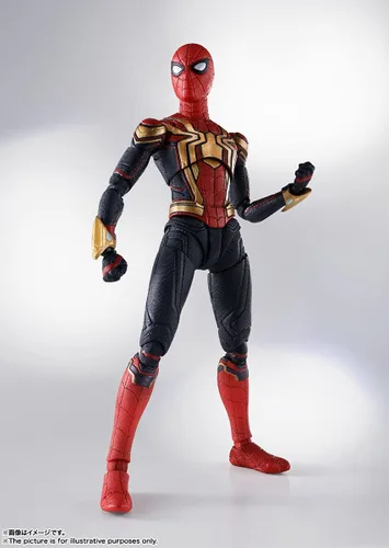 Miniatura 7 de S.H. Figuarts Spider-Man - Traje integrado (Spider-Man: No Way Home) Aprox. 5.9 pulgadas (5.906 in), ABS y PVC prepintada Figura de acción