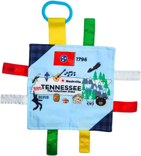 Miniatura 15 de Baby Jack & Co - Cochecito de juguete para bebés de 8 x 8 pulgadas, juguete para bebés, juguetes arrugados para desarrollar cinco sentidos, aprende