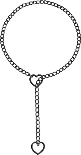 Miniatura 25 de Eigso Gargantilla gótica con cadena de corazón para mujer, gargantilla de cuero punk, collares Emo Grunge, collar para fiesta de los años 80