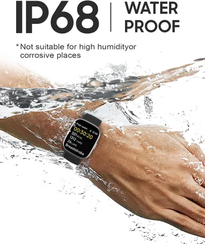 Miniatura 4 de TOOBUR Reloj inteligente para mujeres y hombres, Alexa integrado, responder/hacer llamadas, reloj de seguimiento de actividad física de 1.83