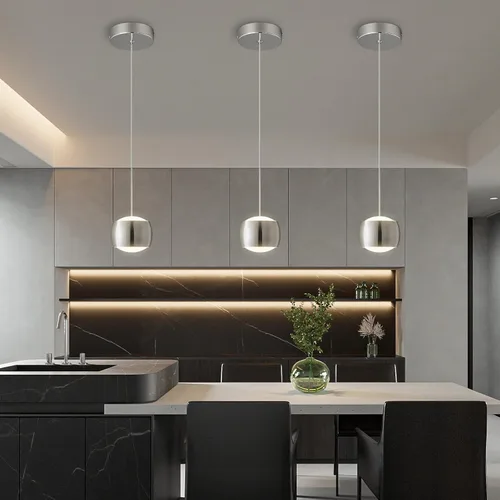 Miniatura 8 de Modernas lámparas colgantes LED regulables, iluminación colgante mini para isla de cocina, comedor, dormitorio, bar, accesorios de iluminación
