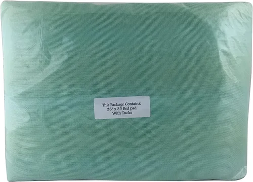 Miniatura 2 de Almohadillas protectoras de colchón para incontinencia de incontinencia lavable a máquina, tamaño doble o completo (53.9 x 34.6 in)