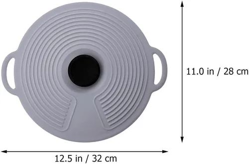 Miniatura 4 de Tapa universal de silicona para ollas y cuencos, reutilizable, elástica, cubierta de almacenamiento de alimentos, resistente al calor, tapa