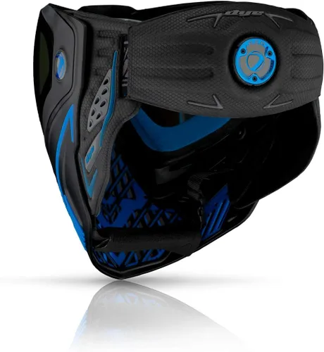 Miniatura 20 de Dye i5 Gafas de paintball – Lente térmica antivaho – Correa GSR Pro, orejas formadas por compresión – Protección facial profesional Ónice