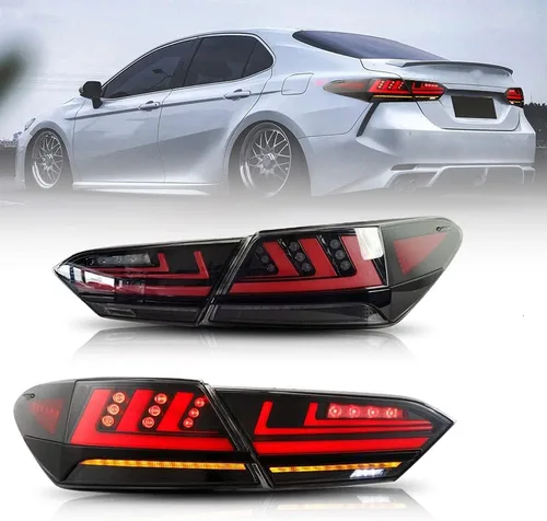 Miniatura 10 de Nuevas luces traseras para Toyota Camry Luz trasera 2018-2023 SE LE XSE XLE TRD Ensamblaje de luces traseras 8ª generación Accesorios Estilo Lambor