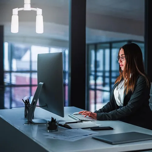 Miniatura 7 de TEHAUX Paquete de 2 divisor de enchufe de luz E27 de doble cabezal, soporte de lámpara doble de 7 pulgadas de ancho, adaptador divisor de bombilla