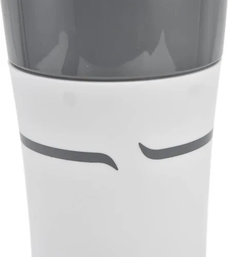 Miniatura 8 de Cafetera portátil, máquina de una sola porción, prevención de fugas laterales de 360 grados, goteo manual para viajes, camping, oficina, uso Gris