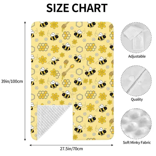 Miniatura 7 de Bee Baby - Cubierta de Toldo para Asiento de Coche, Cubierta de Lactancia Multiusos para Mamá, Fundas de Lactancia para Recién Nacidos, Regalo