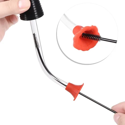 Miniatura 6 de Outus Cepillo de limpieza para alimentador de colibríes, mini cepillo de nailon, 6 piezas