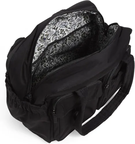 Miniatura 3 de Vera Bradley Bolsa de viaje de algodón de gran