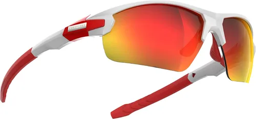 Miniatura 7 de Gafas de sol profesionales Ride Your Way, envolventes, sin marco, para ciclismo, para hombres y mujeres Q5c Blanco/Rojo